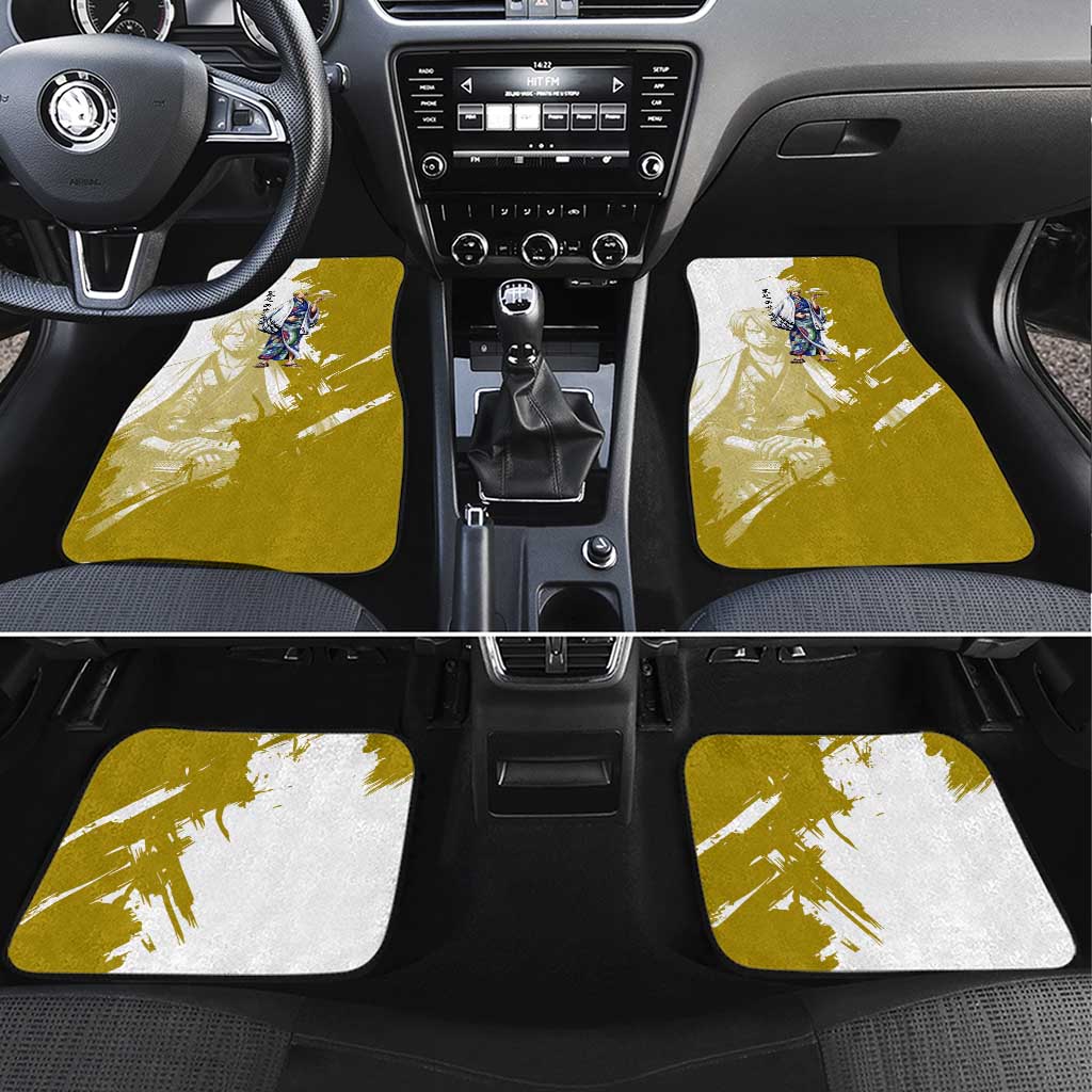 Vinsmoke Sanji - Wano Arc Samurai Style Car Mats Sanji in Traditional Kimono - One Piece Wano Edition