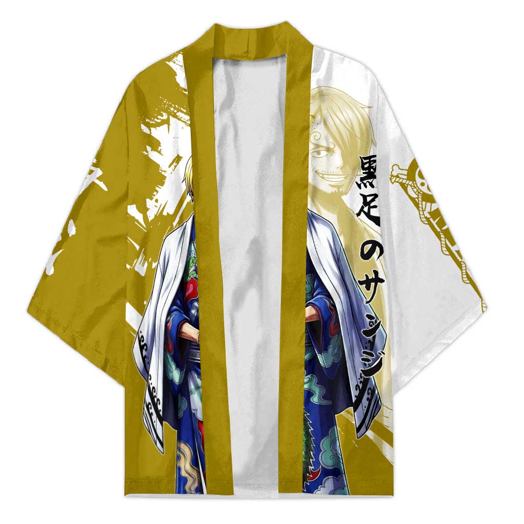 Vinsmoke Sanji - Wano Arc Samurai Style Kimono Sanji in Traditional Kimono - One Piece Wano Edition