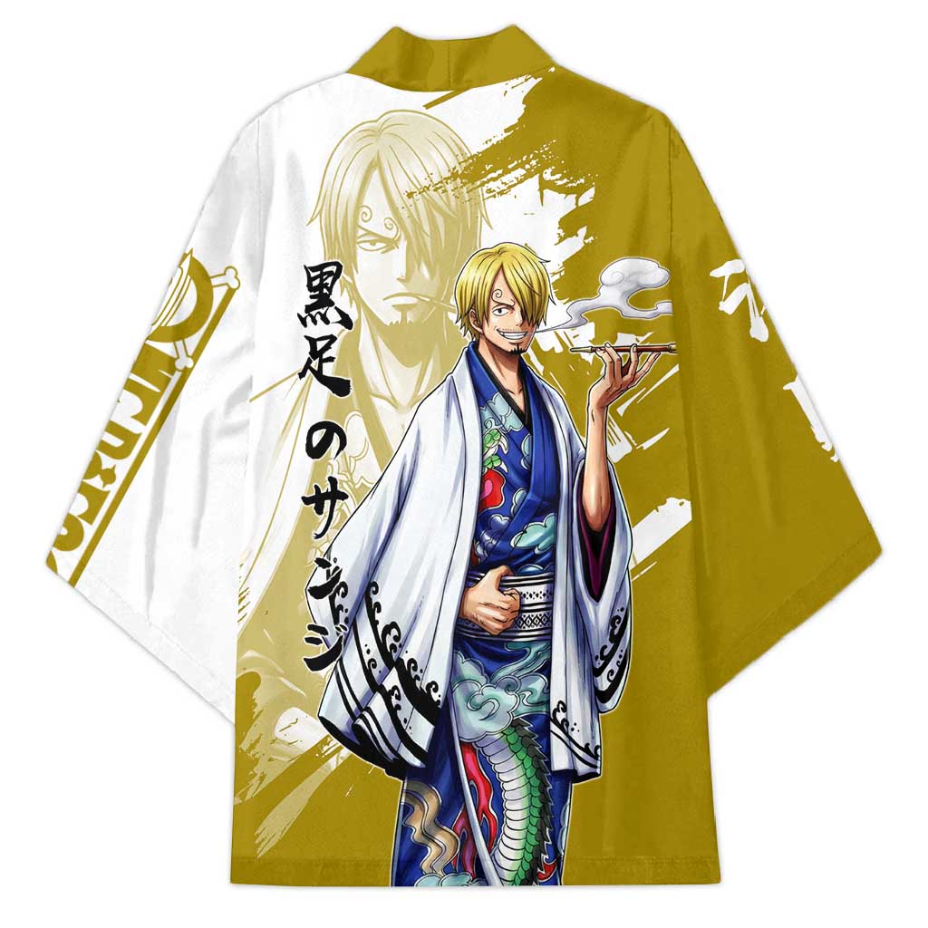 Vinsmoke Sanji - Wano Arc Samurai Style Kimono Sanji in Traditional Kimono - One Piece Wano Edition