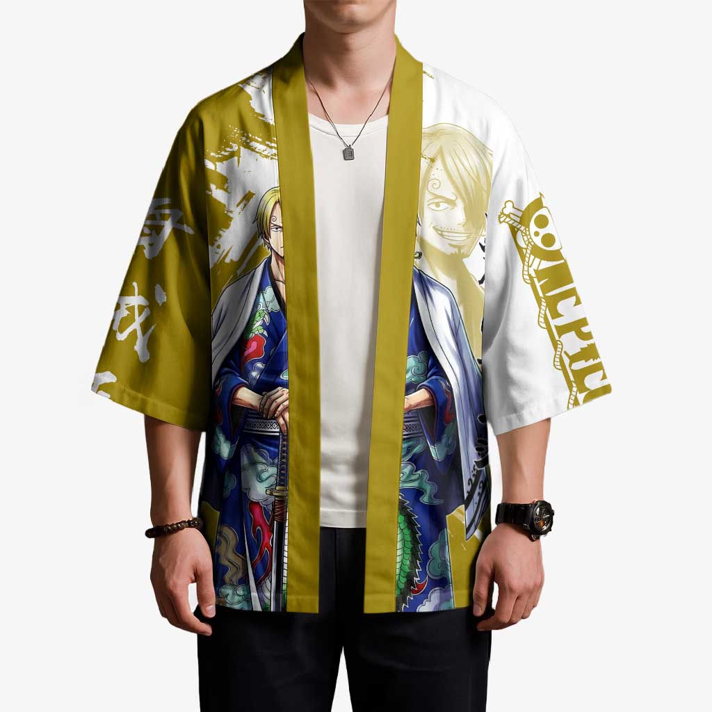 Vinsmoke Sanji - Wano Arc Samurai Style Kimono Sanji in Traditional Kimono - One Piece Wano Edition