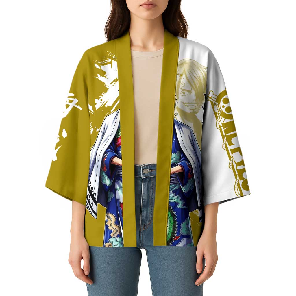 Vinsmoke Sanji - Wano Arc Samurai Style Kimono Sanji in Traditional Kimono - One Piece Wano Edition