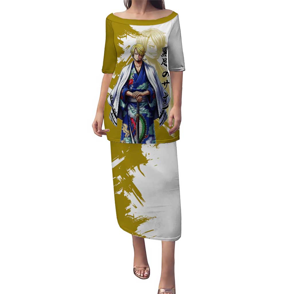 Vinsmoke Sanji - Wano Arc Samurai Style Puletasi Sanji in Traditional Kimono - One Piece Wano Edition