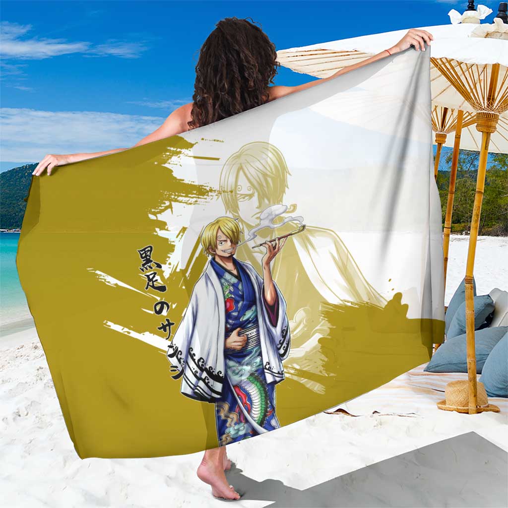 Vinsmoke Sanji - Wano Arc Samurai Style Sarong Sanji in Traditional Kimono - One Piece Wano Edition