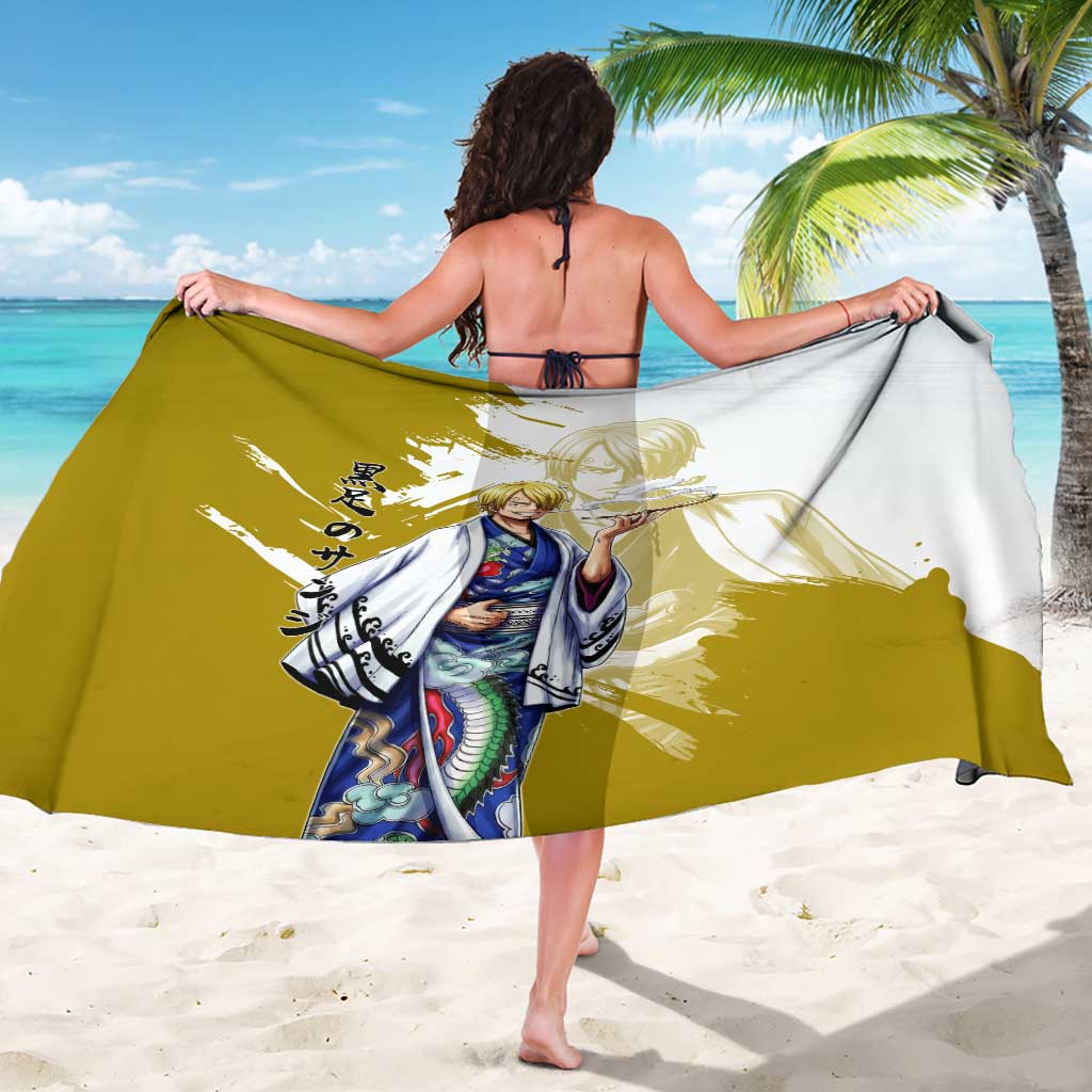 Vinsmoke Sanji - Wano Arc Samurai Style Sarong Sanji in Traditional Kimono - One Piece Wano Edition