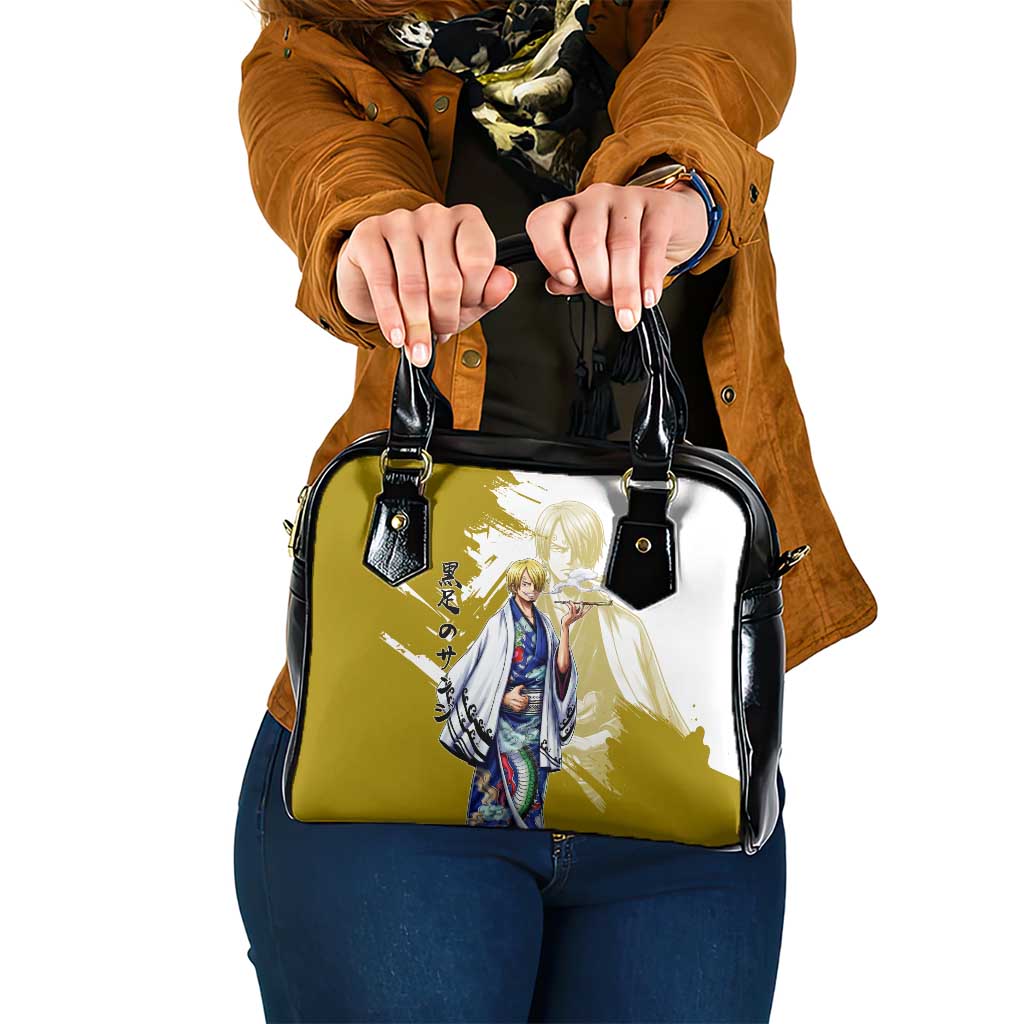 Vinsmoke Sanji - Wano Arc Samurai Style Shoulder Handbag Sanji in Traditional Kimono - One Piece Wano Edition
