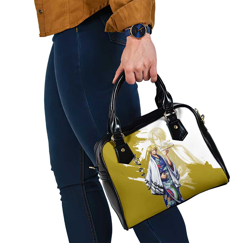 Vinsmoke Sanji - Wano Arc Samurai Style Shoulder Handbag Sanji in Traditional Kimono - One Piece Wano Edition