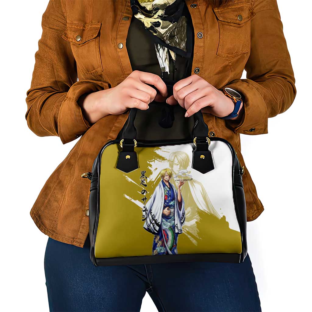 Vinsmoke Sanji - Wano Arc Samurai Style Shoulder Handbag Sanji in Traditional Kimono - One Piece Wano Edition