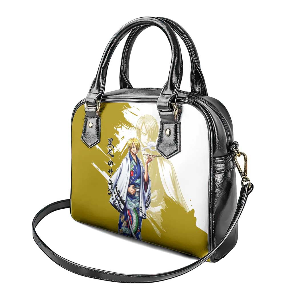 Vinsmoke Sanji - Wano Arc Samurai Style Shoulder Handbag Sanji in Traditional Kimono - One Piece Wano Edition