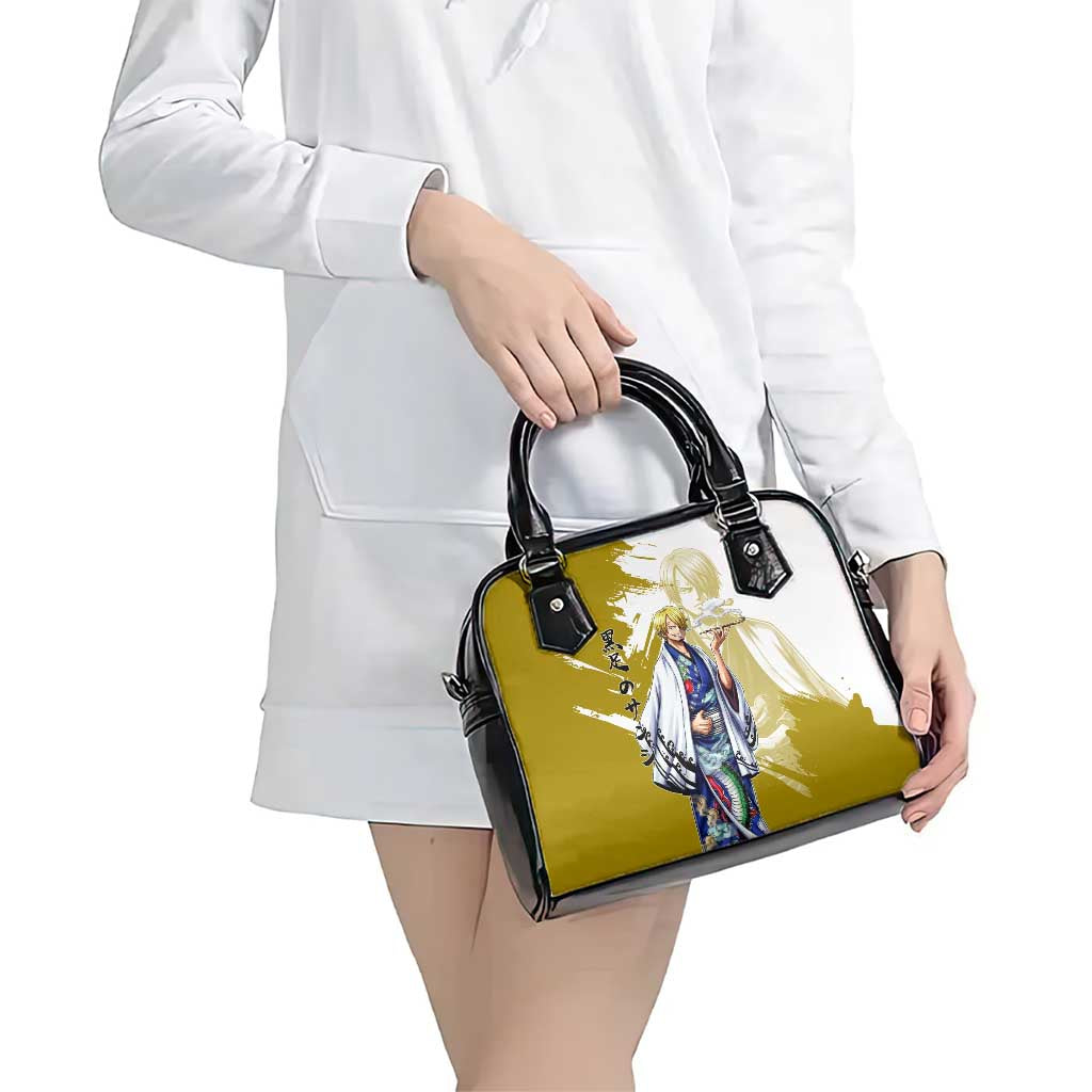 Vinsmoke Sanji - Wano Arc Samurai Style Shoulder Handbag Sanji in Traditional Kimono - One Piece Wano Edition