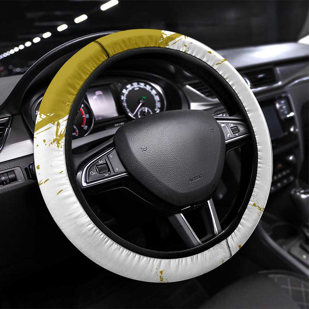 Vinsmoke Sanji - Wano Arc Samurai Style Steering Wheel Cover Sanji in Traditional Kimono - One Piece Wano Edition