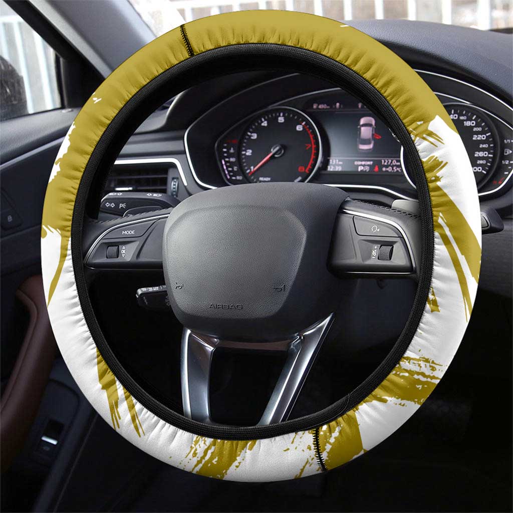 Vinsmoke Sanji - Wano Arc Samurai Style Steering Wheel Cover Sanji in Traditional Kimono - One Piece Wano Edition