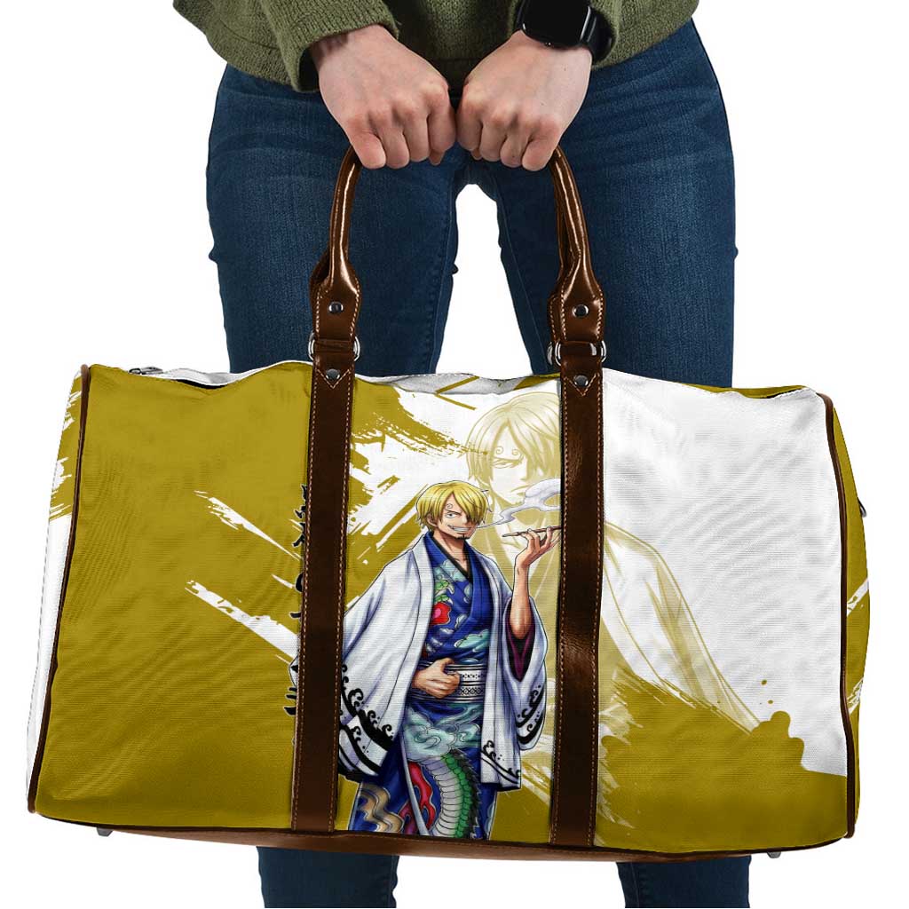 Vinsmoke Sanji - Wano Arc Samurai Style Travel Bag Sanji in Traditional Kimono - One Piece Wano Edition