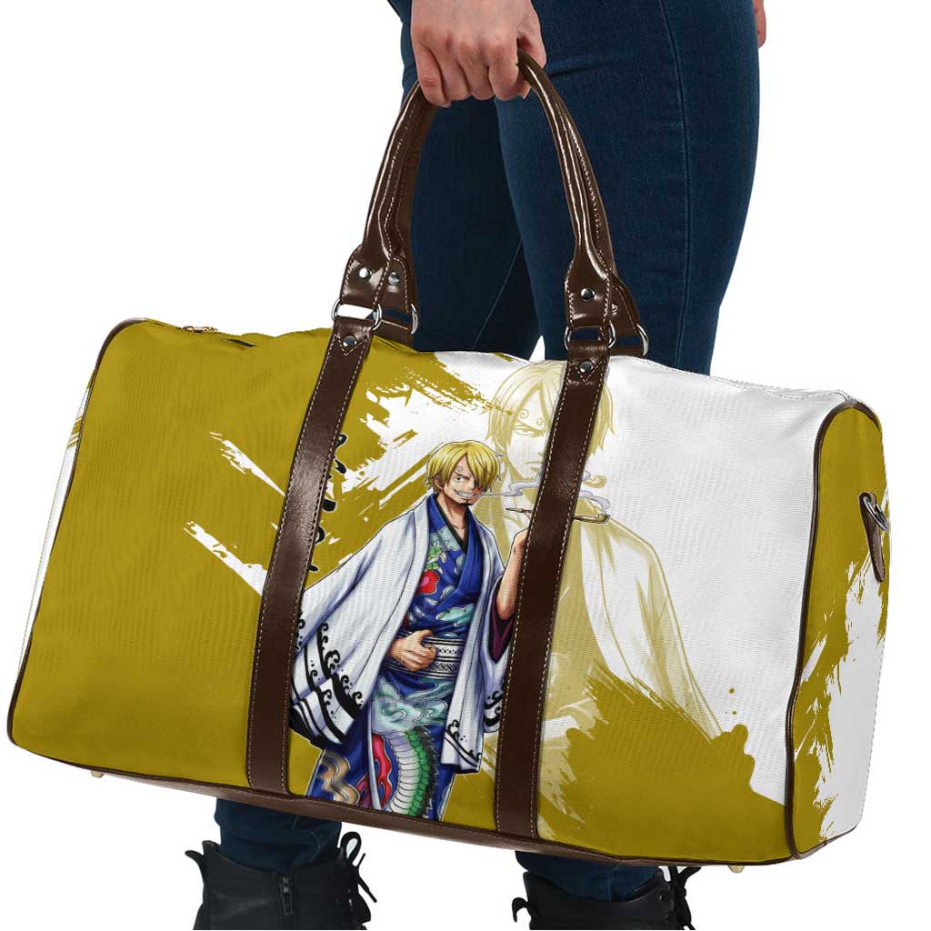 Vinsmoke Sanji - Wano Arc Samurai Style Travel Bag Sanji in Traditional Kimono - One Piece Wano Edition
