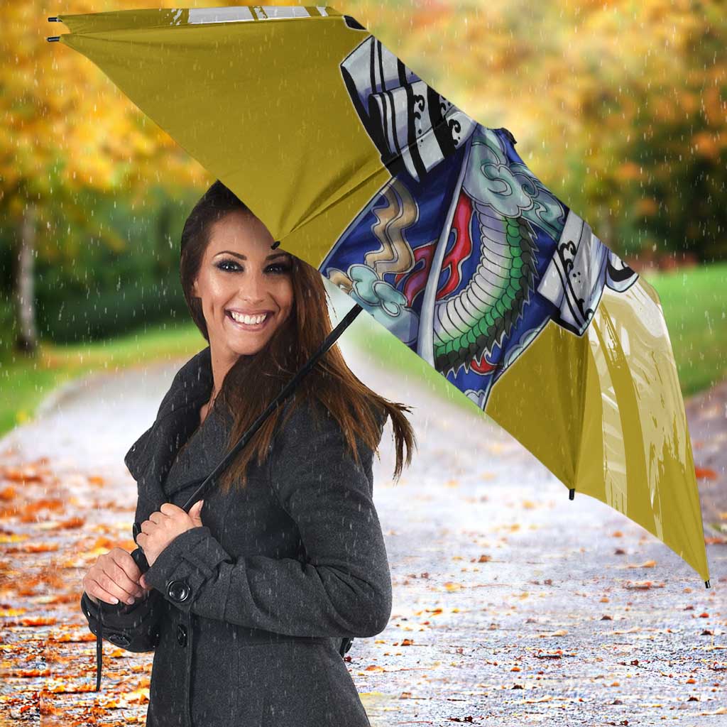 Vinsmoke Sanji - Wano Arc Samurai Style Umbrella Sanji in Traditional Kimono - One Piece Wano Edition