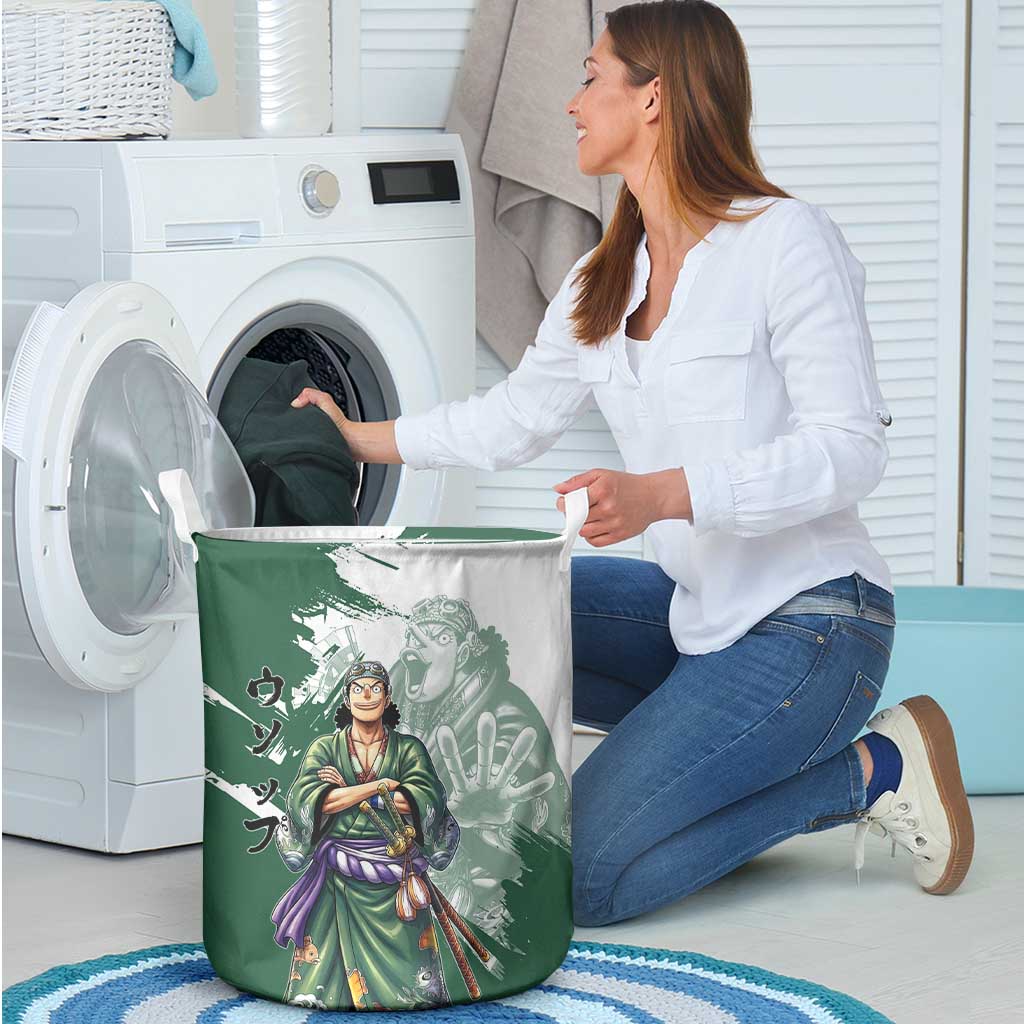 Usopp Wano Samurai Edition Laundry Basket Traditional Japanese Kimono Style