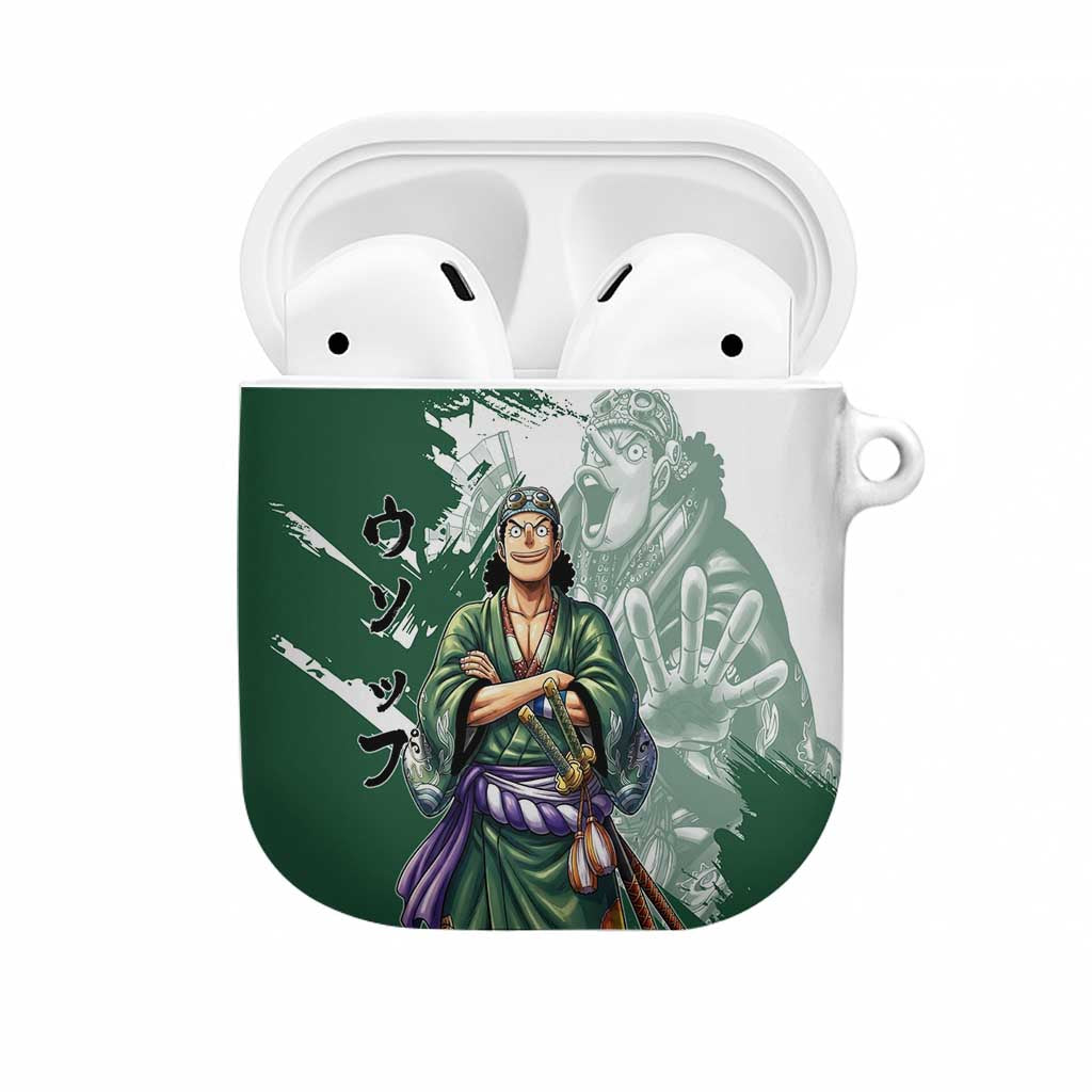 Usopp Wano Samurai Edition AirPods Case Traditional Japanese Kimono Style