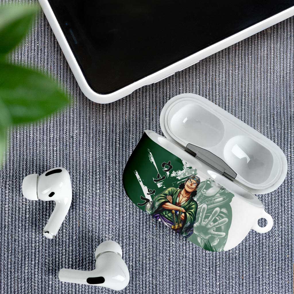 Usopp Wano Samurai Edition AirPods Case Traditional Japanese Kimono Style