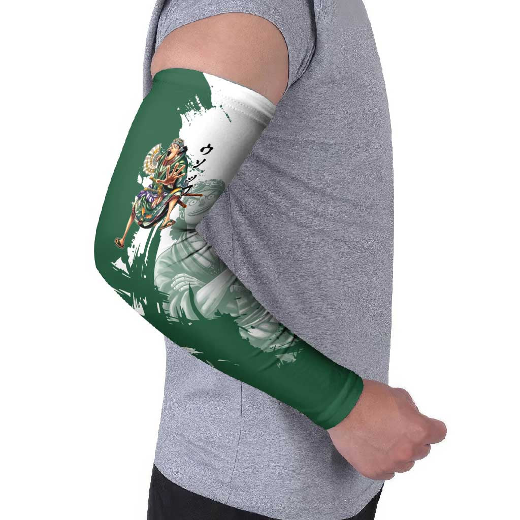 Usopp Wano Samurai Edition Arm Sleeves Traditional Japanese Kimono Style