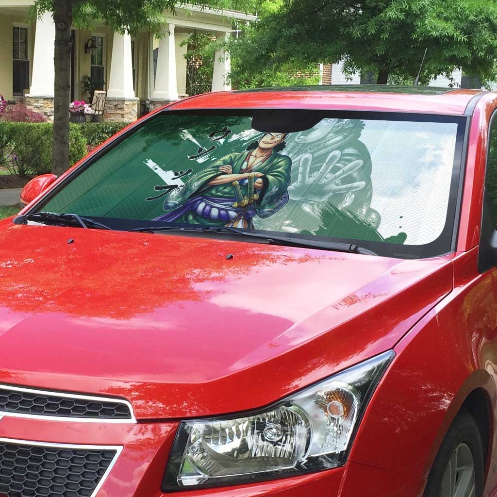 Usopp Wano Samurai Edition Auto Sun Shade Traditional Japanese Kimono Style