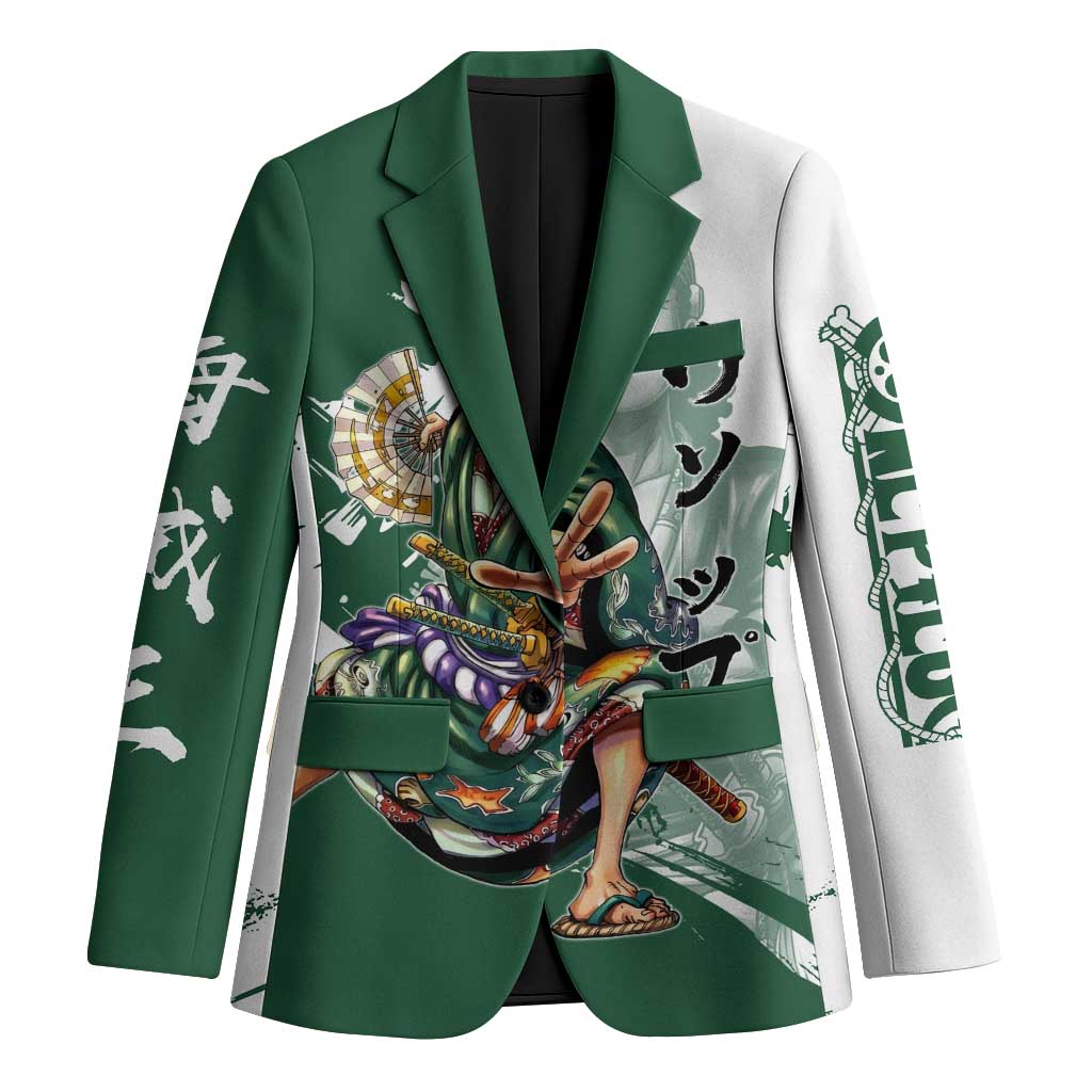 Usopp Wano Samurai Edition Blazer Traditional Japanese Kimono Style