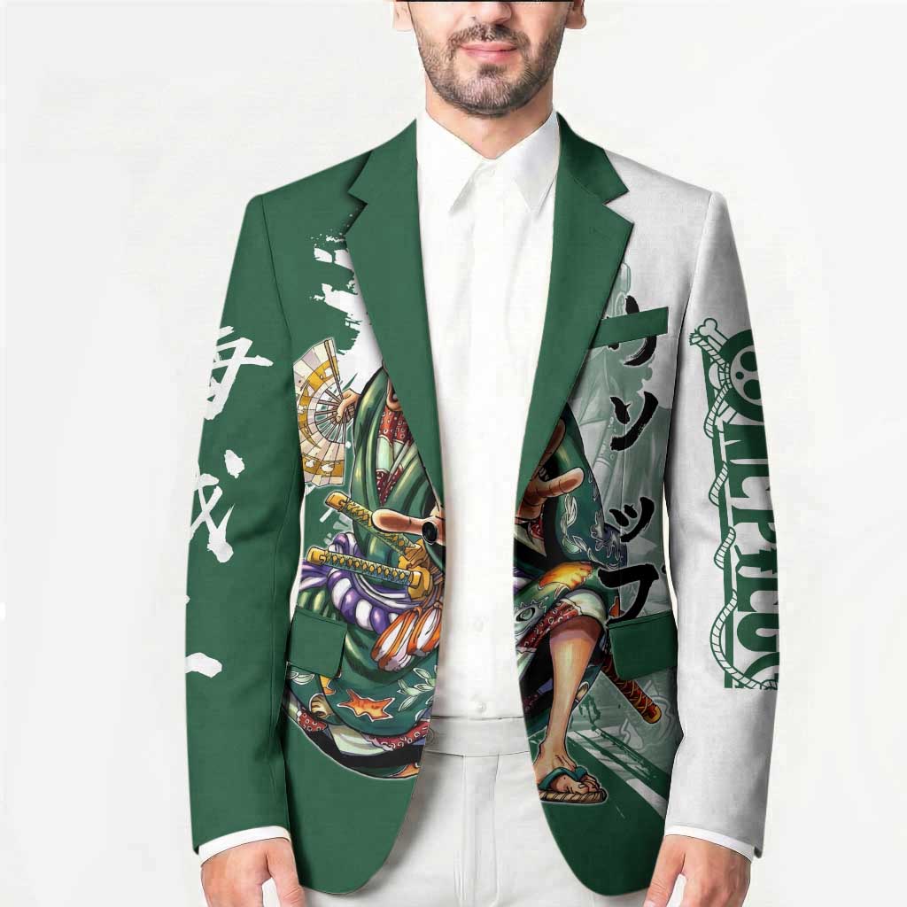 Usopp Wano Samurai Edition Blazer Traditional Japanese Kimono Style