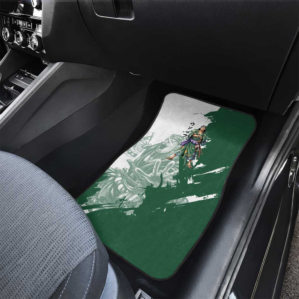 Usopp Wano Samurai Edition Car Mats Traditional Japanese Kimono Style