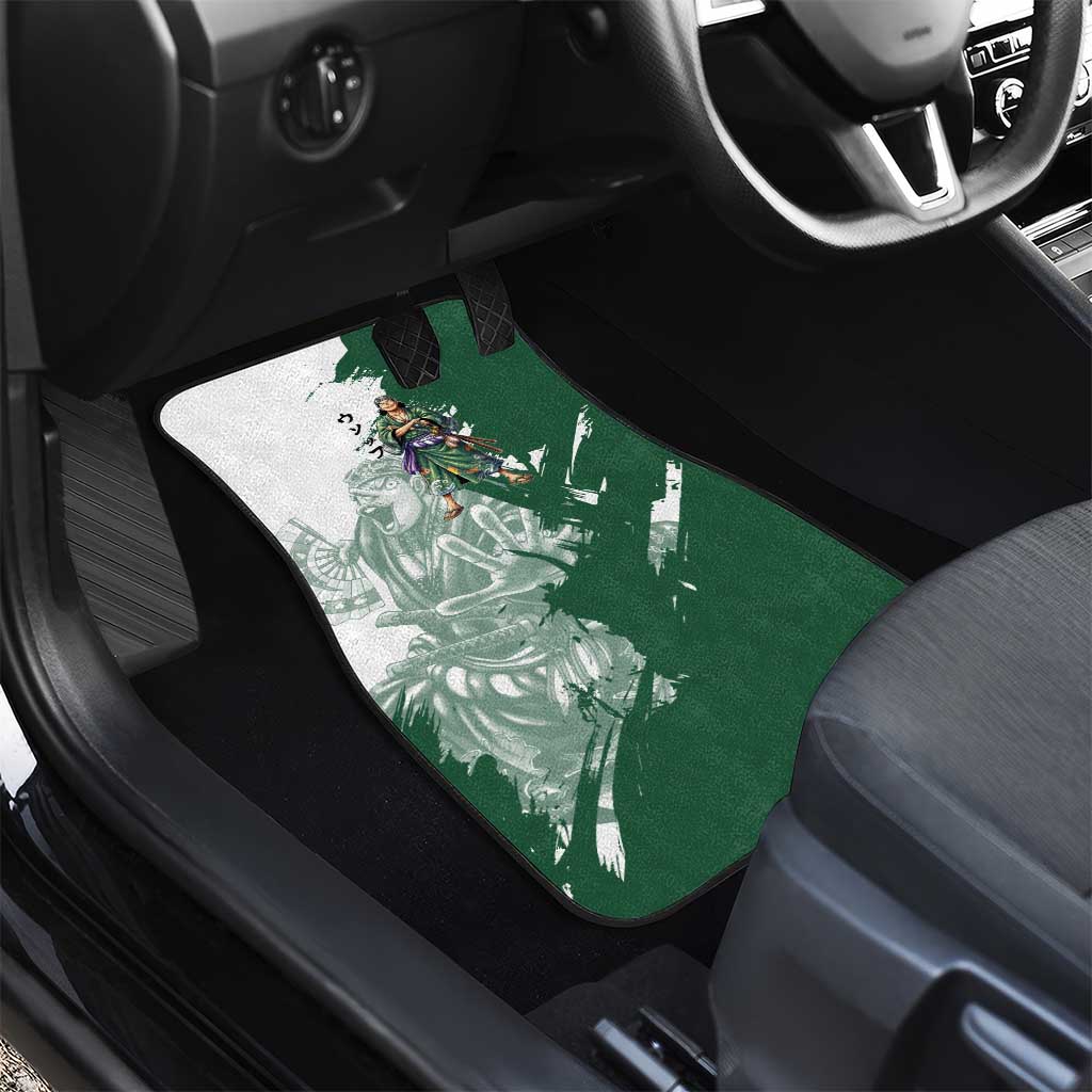 Usopp Wano Samurai Edition Car Mats Traditional Japanese Kimono Style