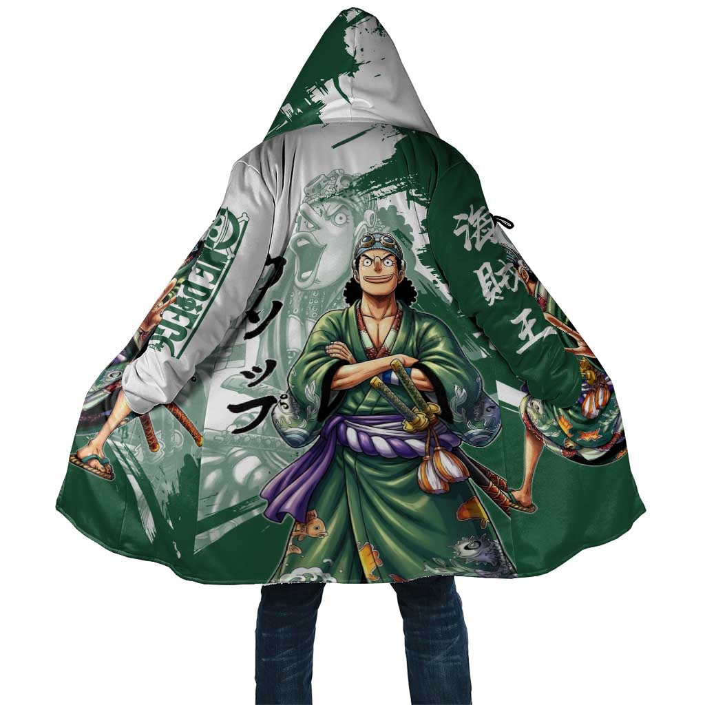 Usopp Wano Samurai Edition Cloak Traditional Japanese Kimono Style