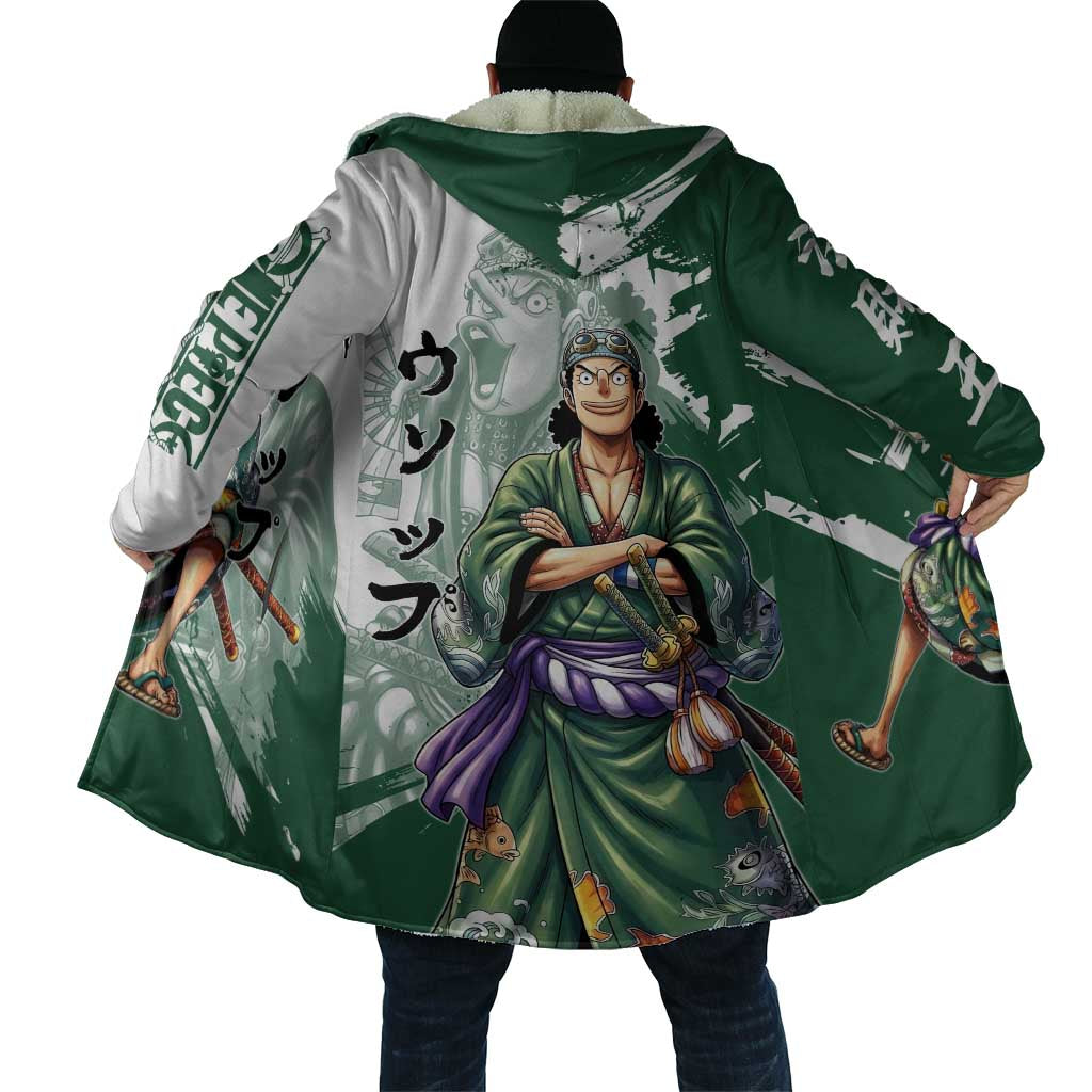 Usopp Wano Samurai Edition Cloak Traditional Japanese Kimono Style