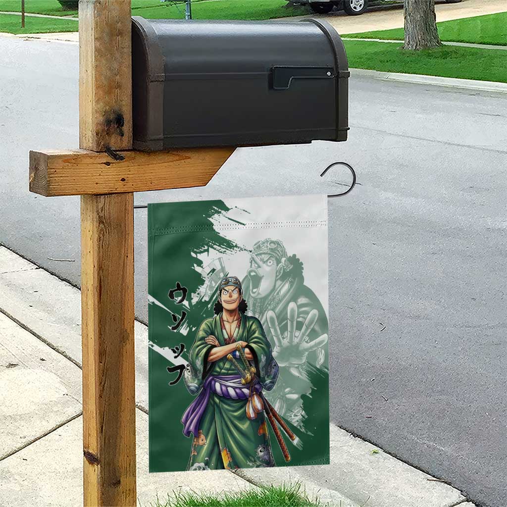 Usopp Wano Samurai Edition Garden Flag Traditional Japanese Kimono Style