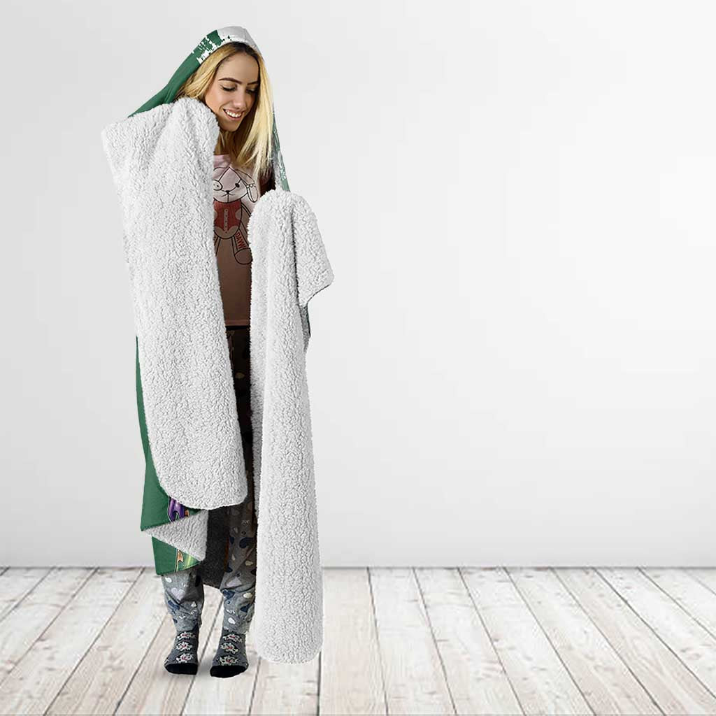 Usopp Wano Samurai Edition Hooded Blanket Traditional Japanese Kimono Style