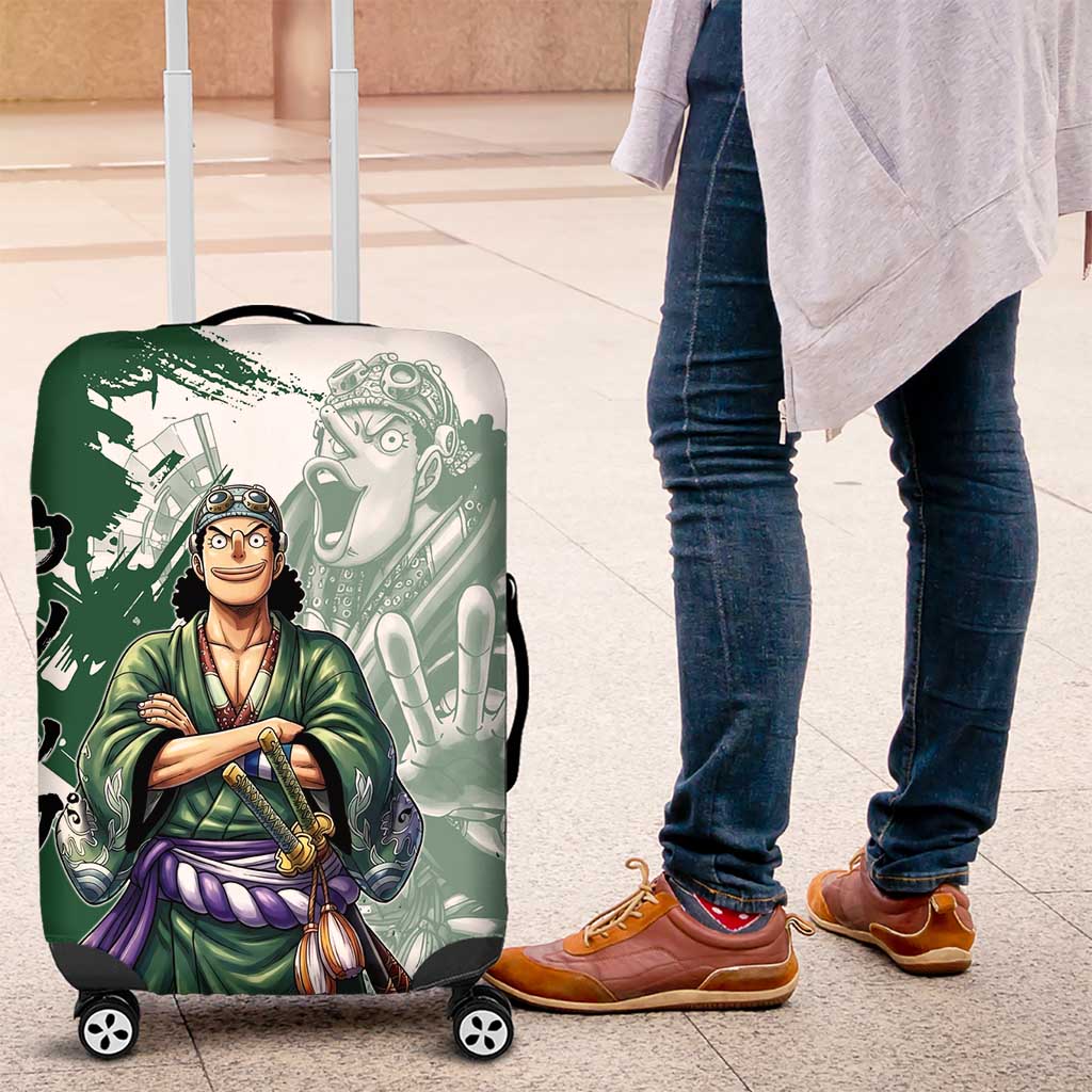 Usopp Wano Samurai Edition Luggage Cover Traditional Japanese Kimono Style