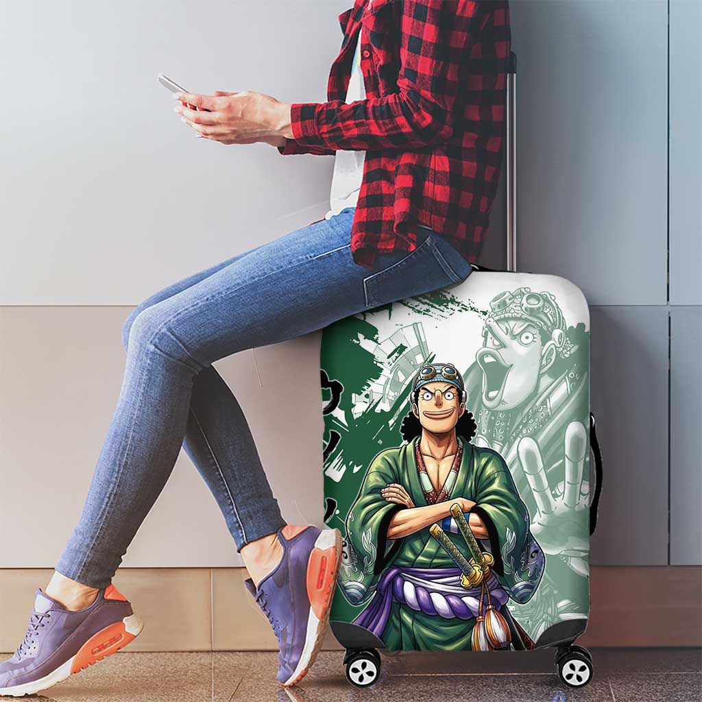 Usopp Wano Samurai Edition Luggage Cover Traditional Japanese Kimono Style