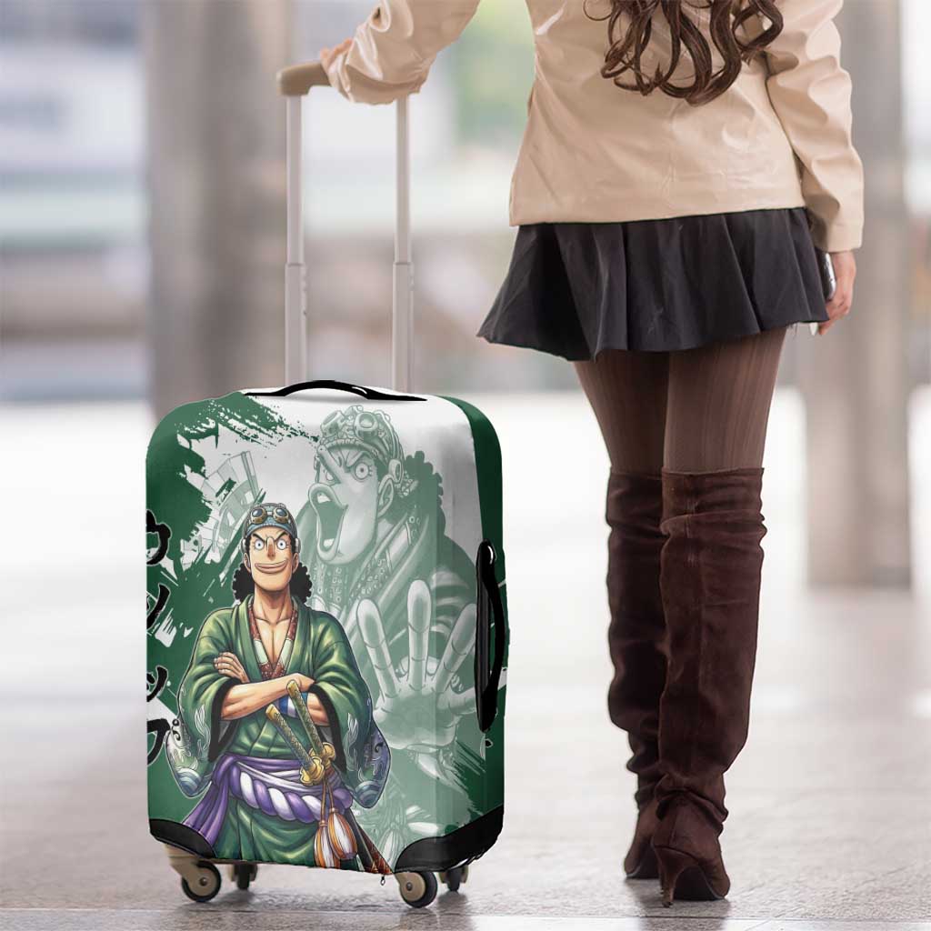 Usopp Wano Samurai Edition Luggage Cover Traditional Japanese Kimono Style