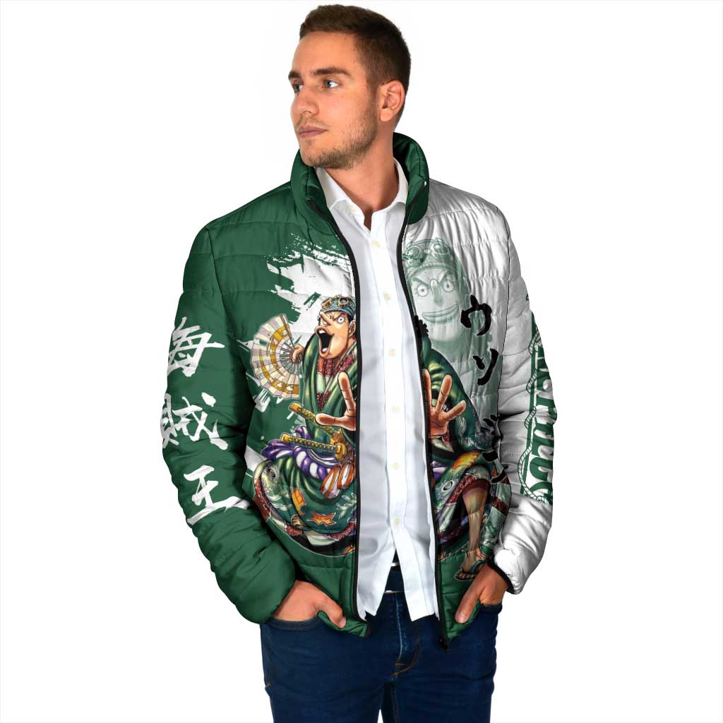 Usopp Wano Samurai Edition Padded Jacket Traditional Japanese Kimono Style
