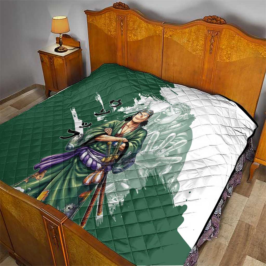 Usopp Wano Samurai Edition Quilt Traditional Japanese Kimono Style