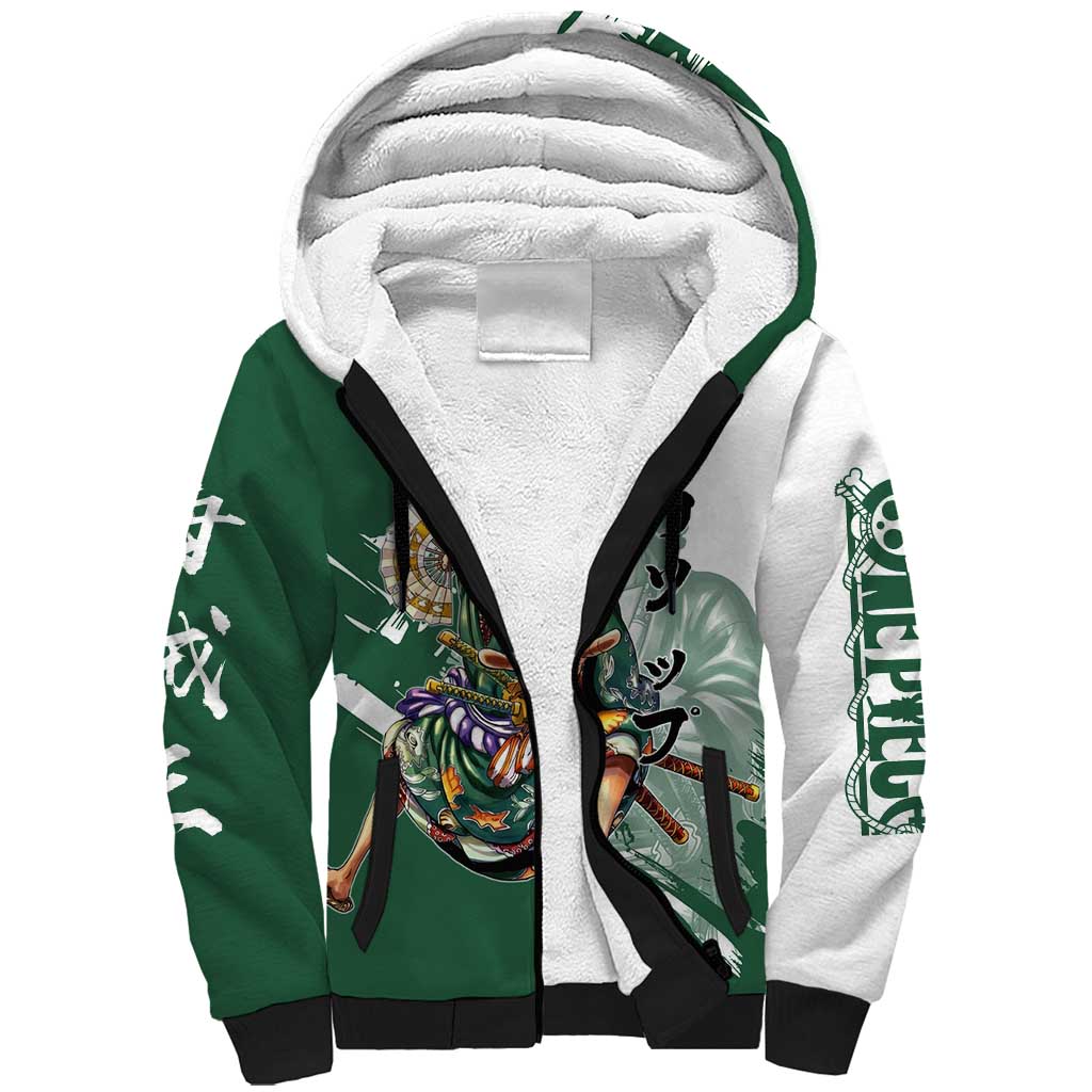 Usopp Wano Samurai Edition Sherpa Hoodie Traditional Japanese Kimono Style