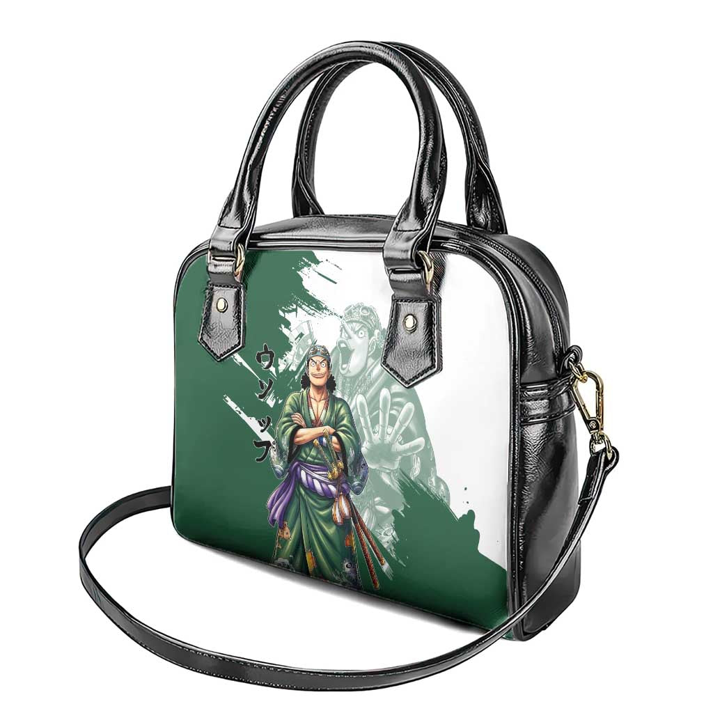 Usopp Wano Samurai Edition Shoulder Handbag Traditional Japanese Kimono Style