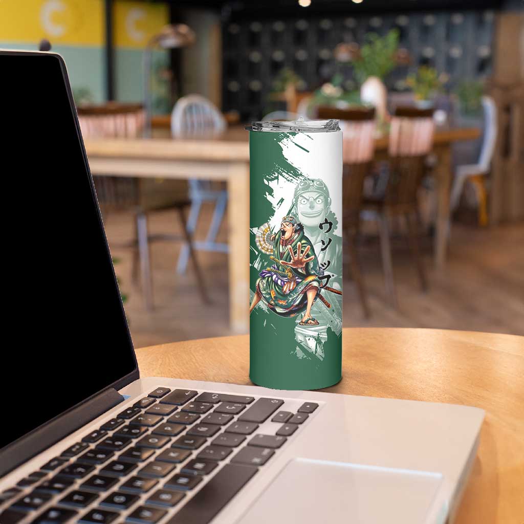 Usopp Wano Samurai Edition Skinny Tumbler Traditional Japanese Kimono Style