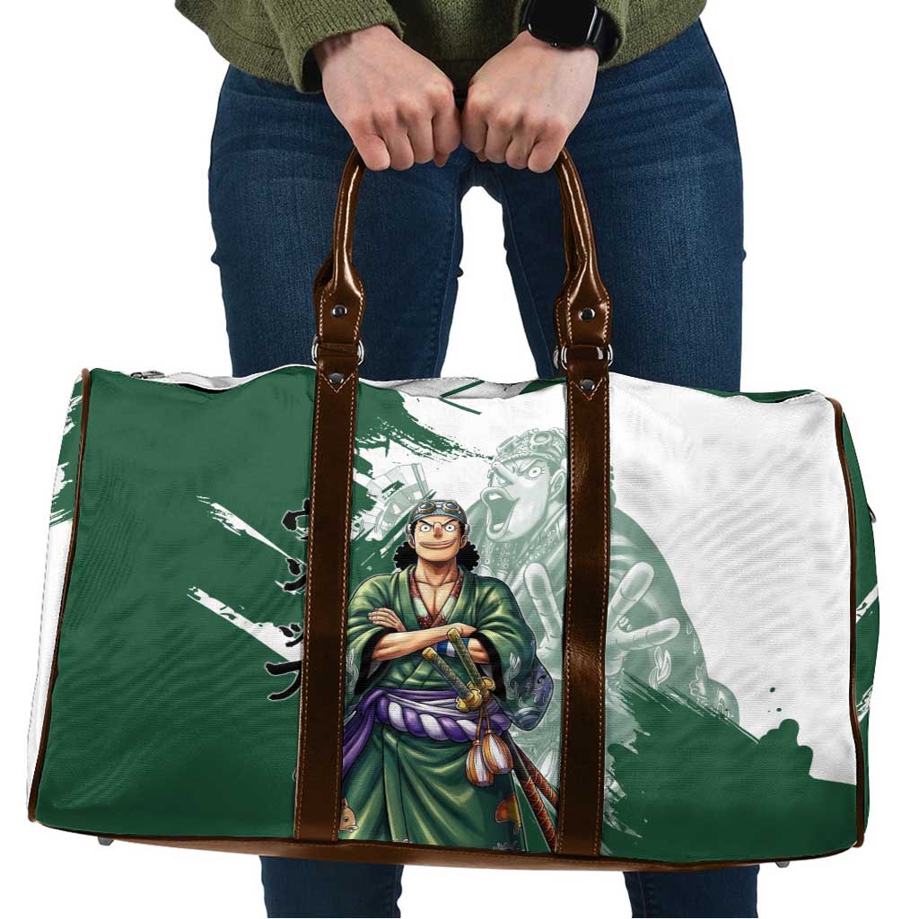 Usopp Wano Samurai Edition Travel Bag Traditional Japanese Kimono Style