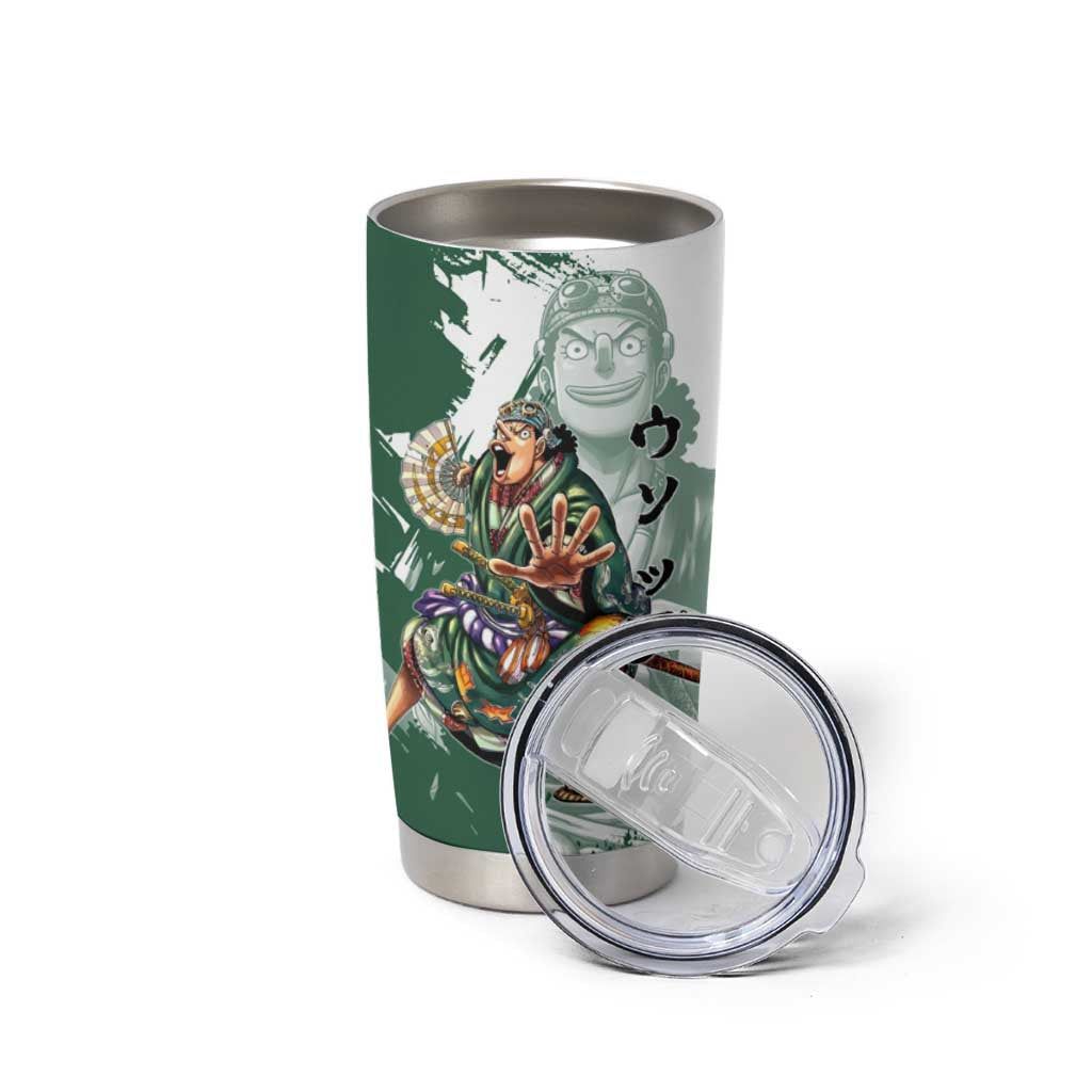Usopp Wano Samurai Edition Tumbler Cup Traditional Japanese Kimono Style