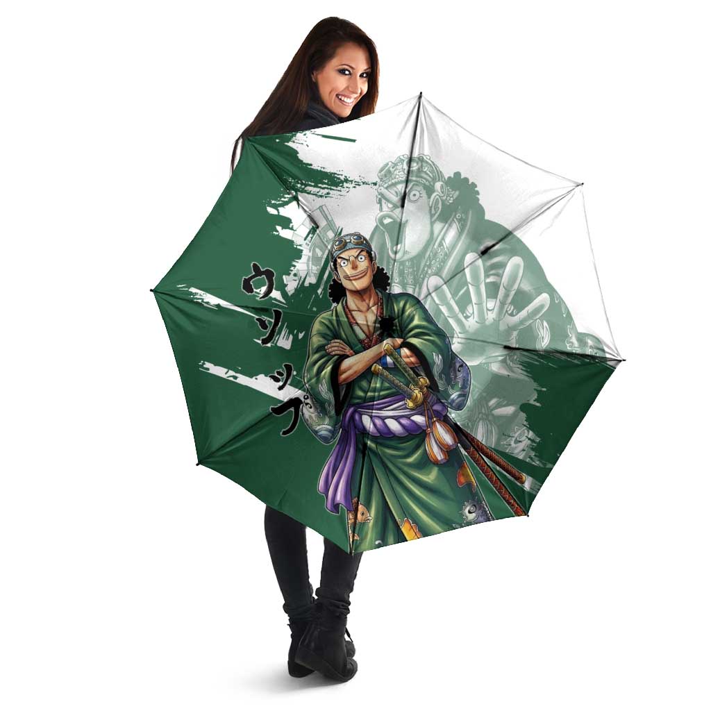 Usopp Wano Samurai Edition Umbrella Traditional Japanese Kimono Style
