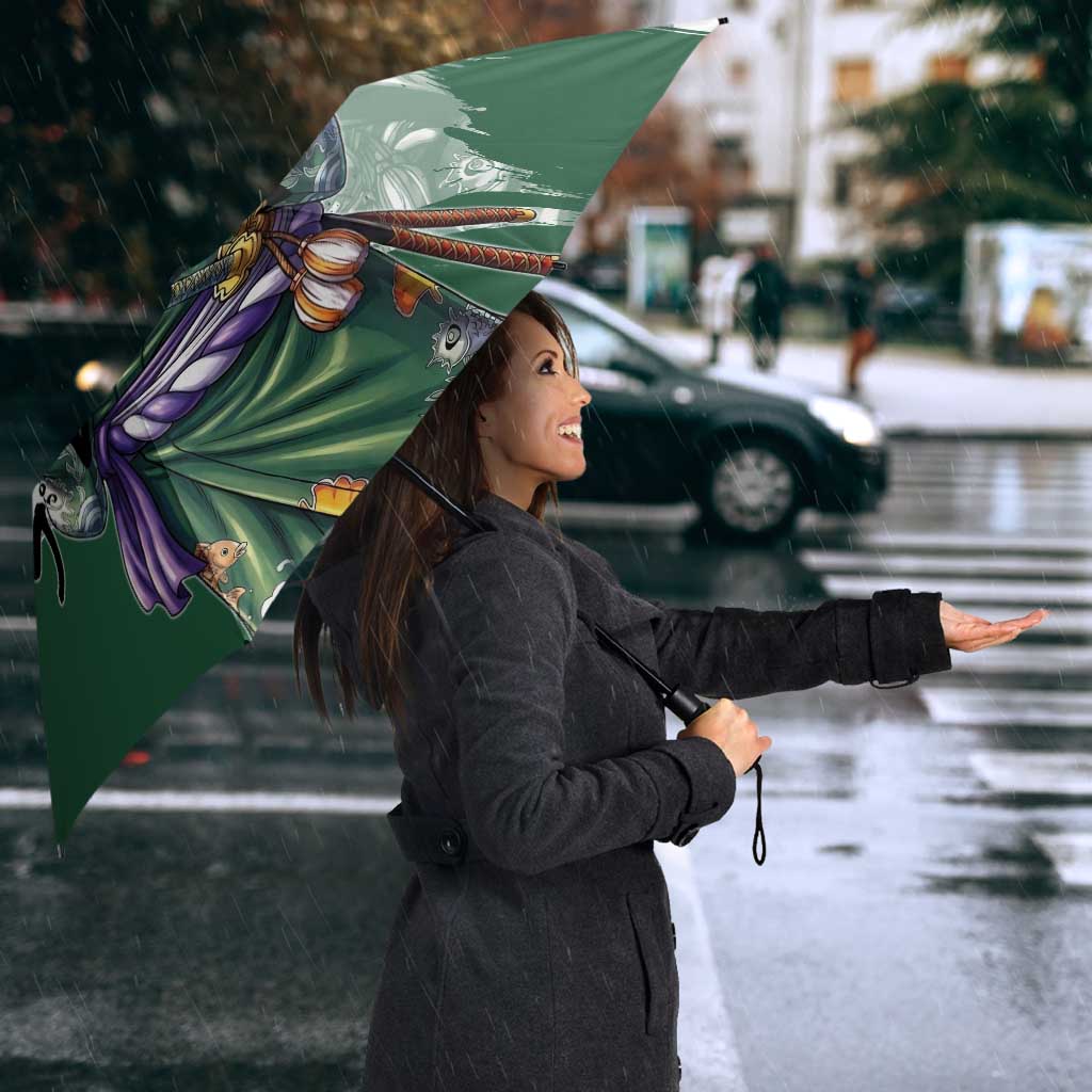 Usopp Wano Samurai Edition Umbrella Traditional Japanese Kimono Style