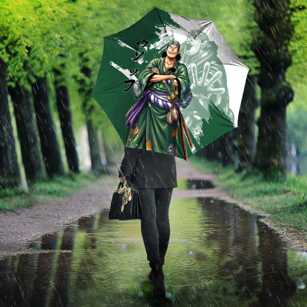 Usopp Wano Samurai Edition Umbrella Traditional Japanese Kimono Style