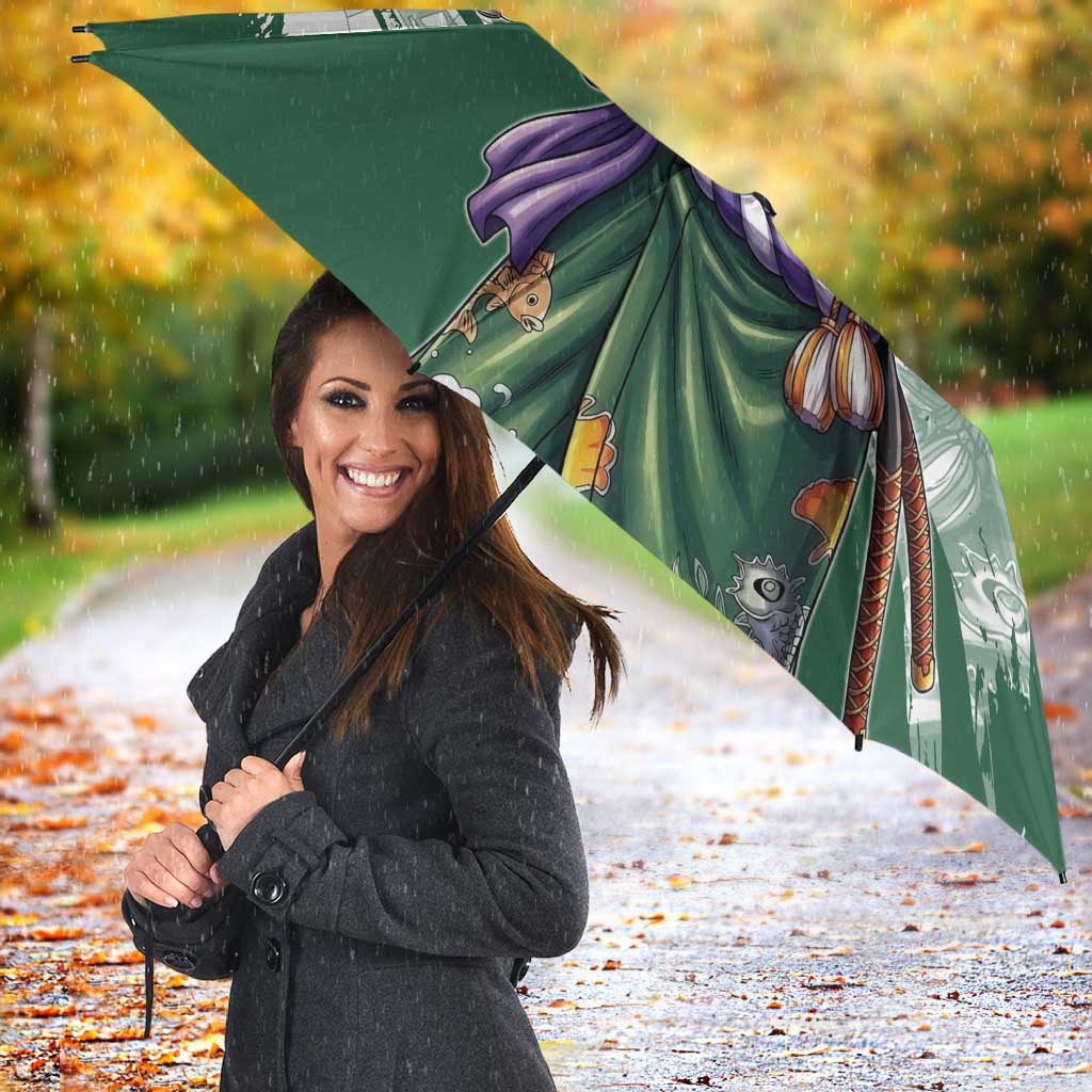 Usopp Wano Samurai Edition Umbrella Traditional Japanese Kimono Style