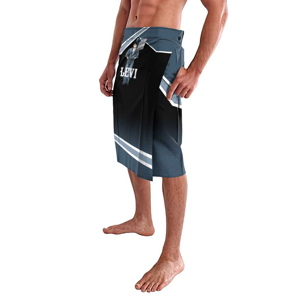 Levi Attack on Titan Lavalava Anime Denim Illustration