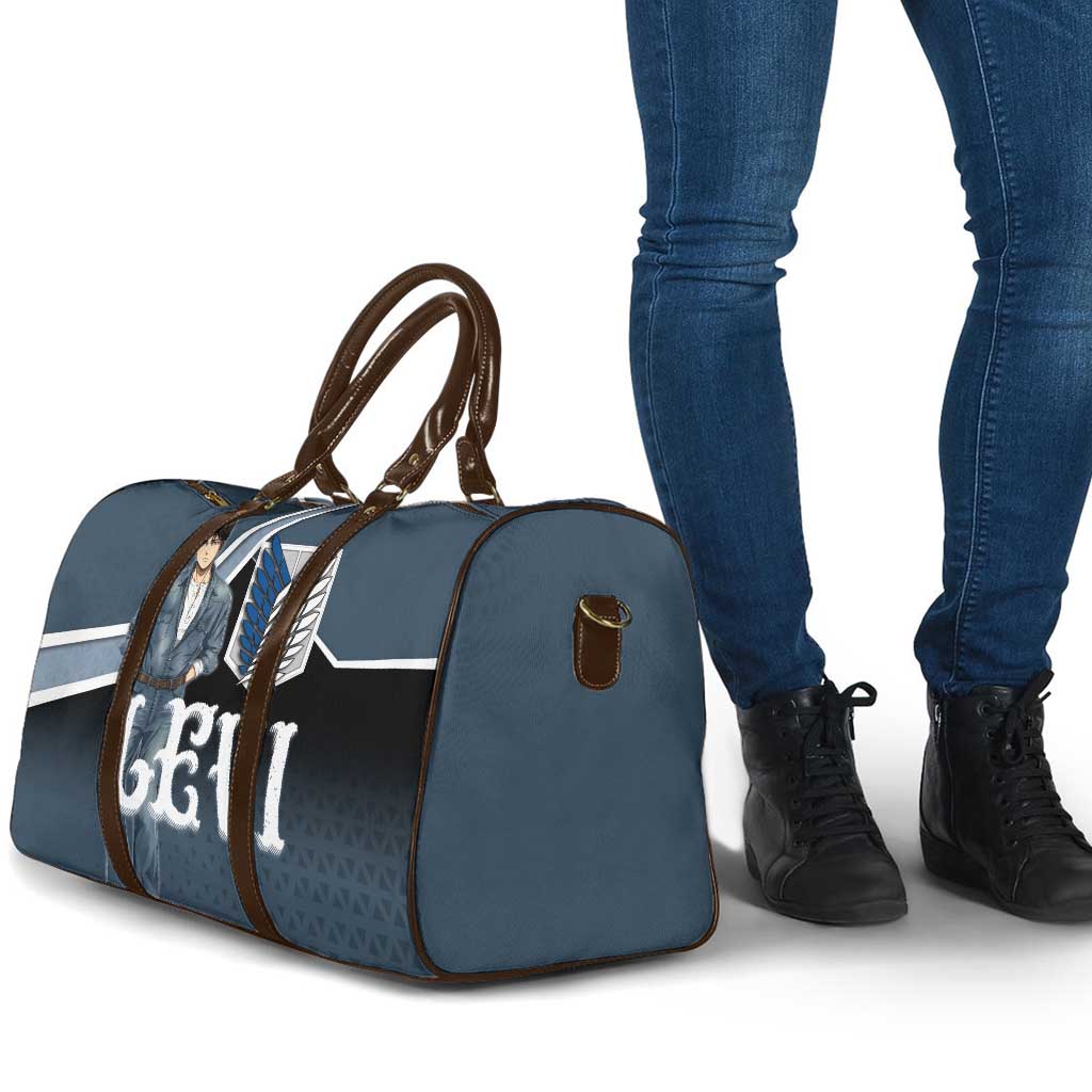 Levi Attack on Titan Travel Bag Anime Denim Illustration