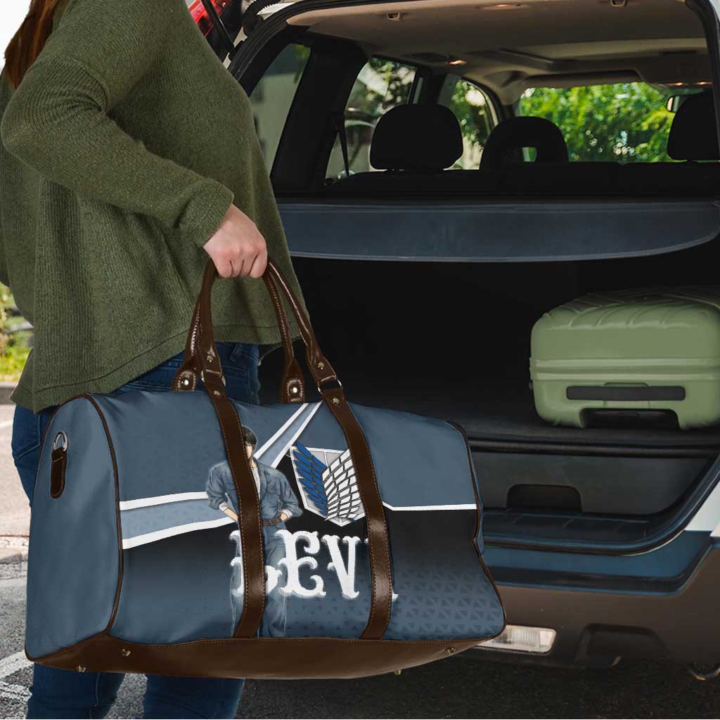 Levi Attack on Titan Travel Bag Anime Denim Illustration