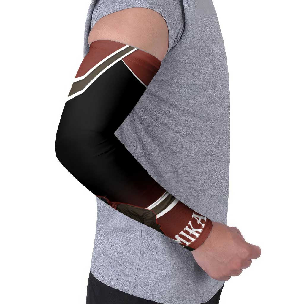 Mikasa Attack on Titan Arm Sleeves Anime Cozy Streetwear Art