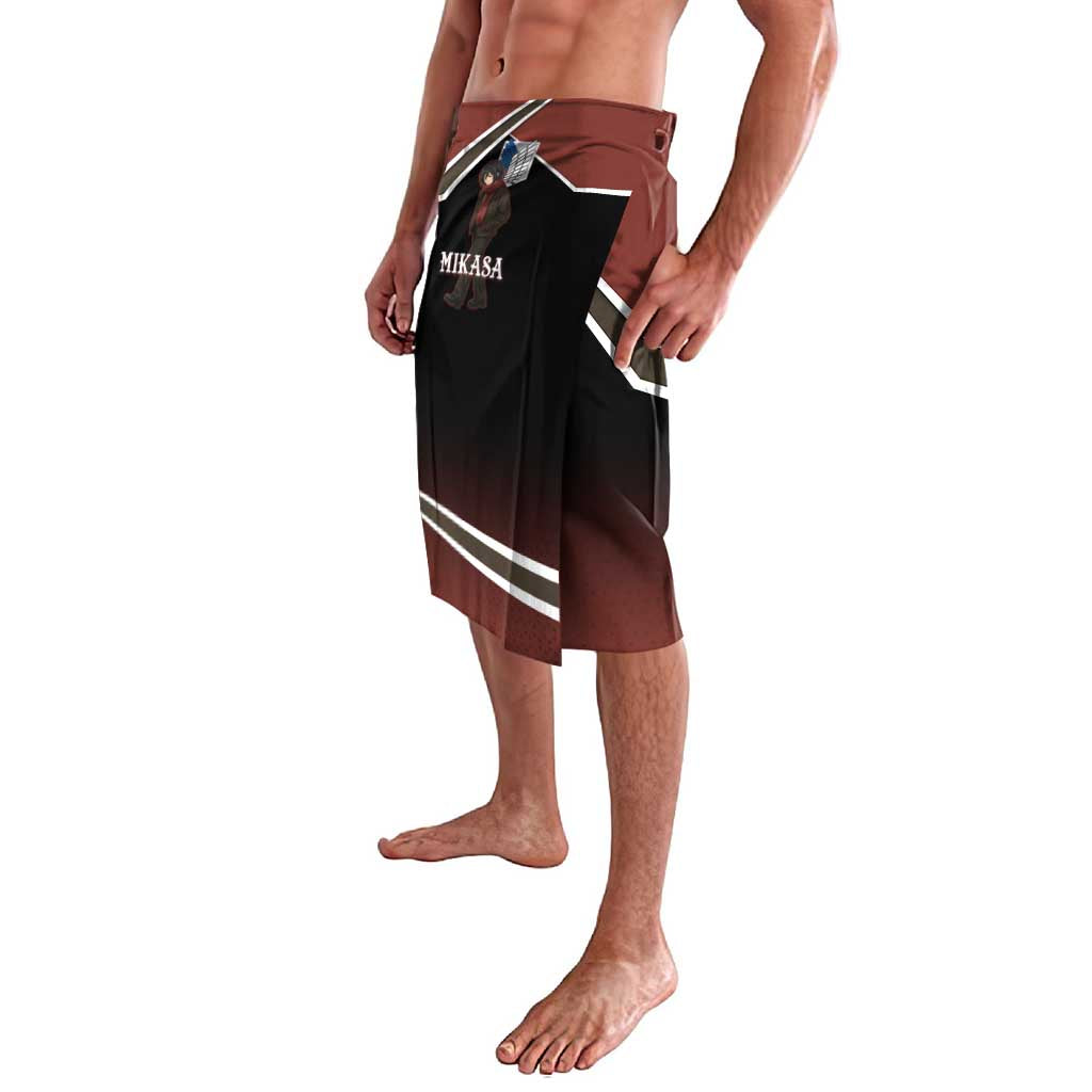 Mikasa Attack on Titan Lavalava Anime Cozy Streetwear Art